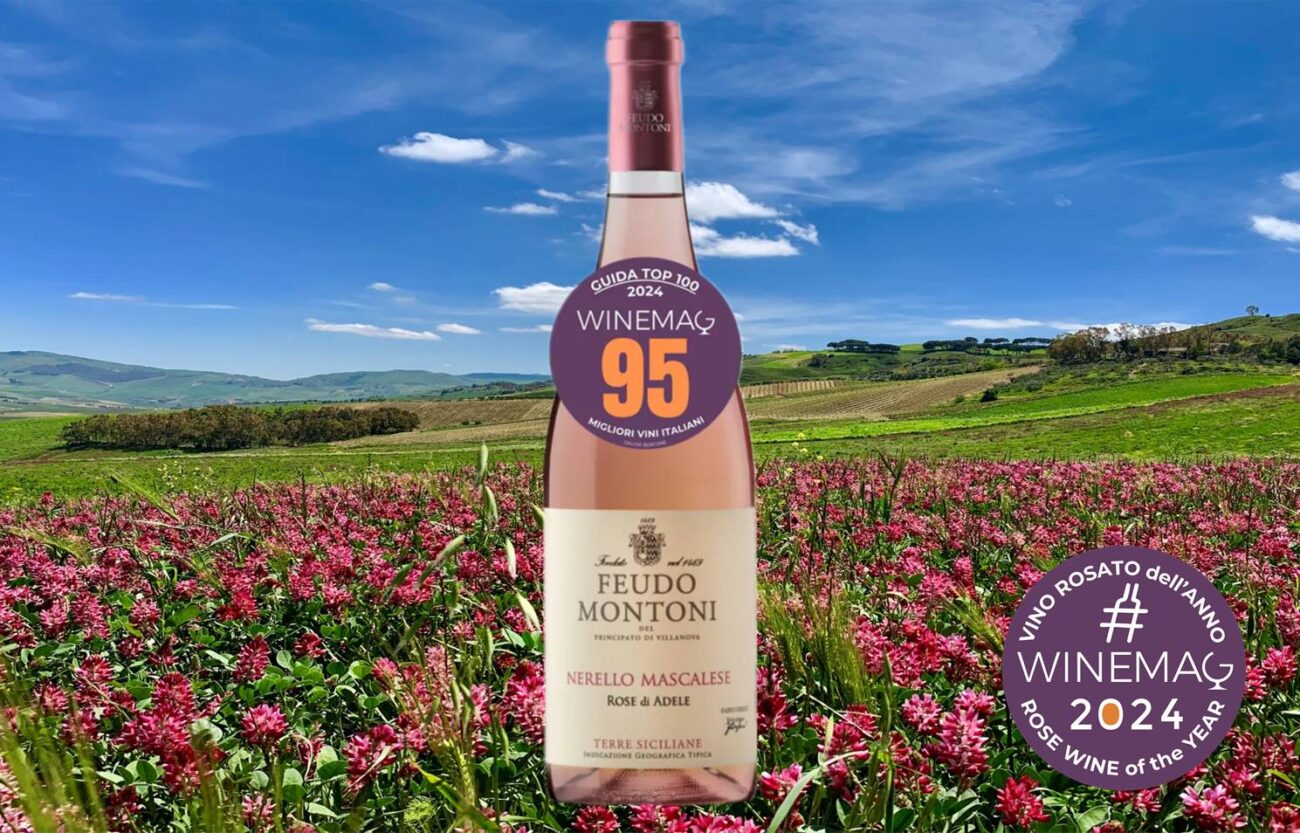 Miglior vino rosato italiano 2024 è il Nerello Mascalese Rosa di Adele di Feudo Montoni